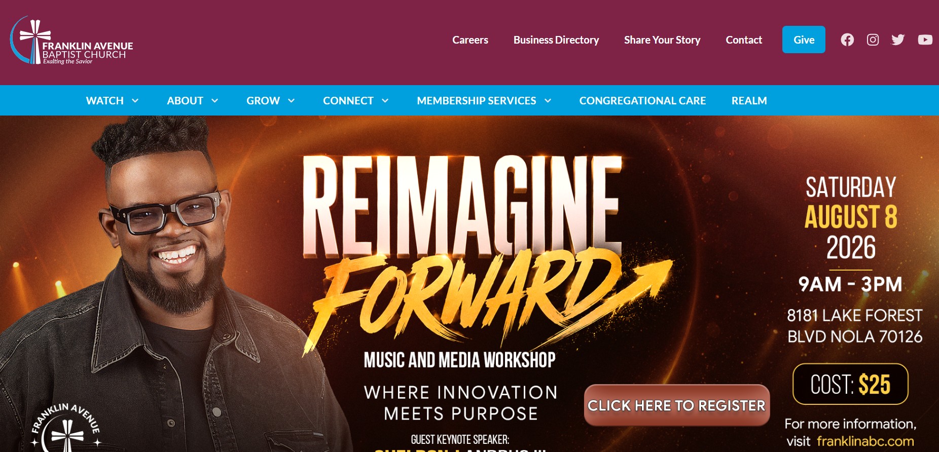 Franklin Avenue Baptist Church website