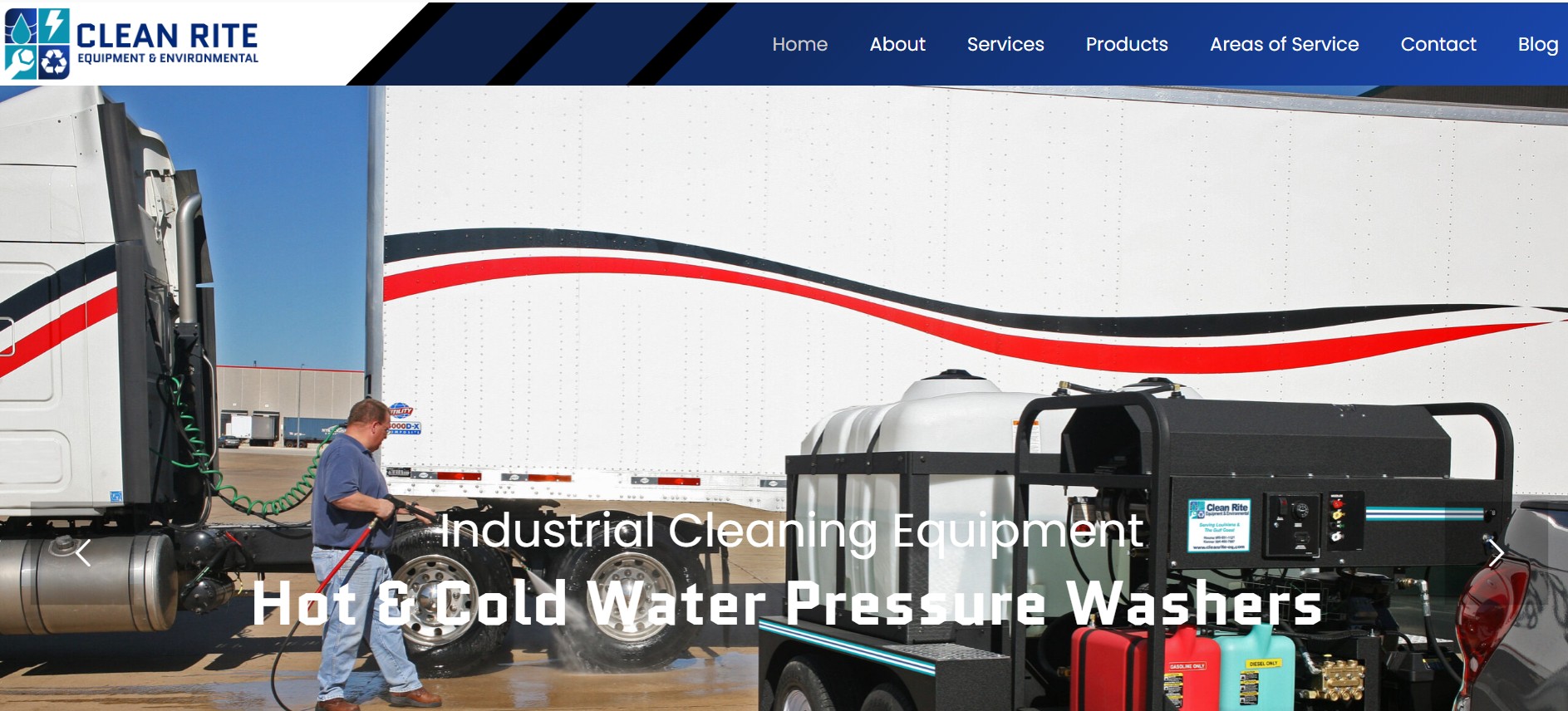 Clean Rite Equipment and Environmental website